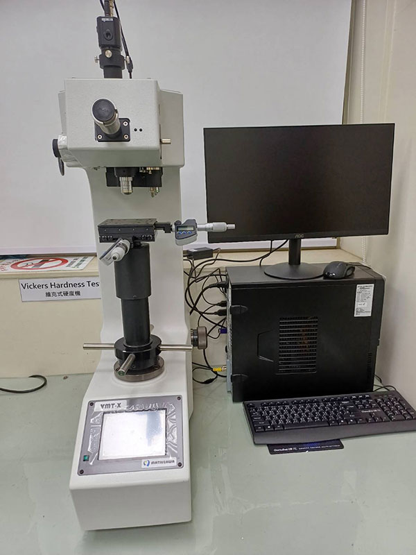 Vickers Hardness Test